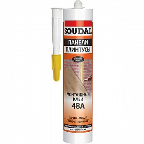 Монтажный клей SOUDAL 48А 280 мл