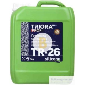Грунтовка универсальная Triora TR-26 silicone 5 л