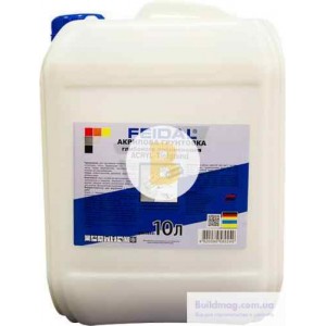 Грунтовка глубокого проникновения Feidal Acryl-Tiefgrund 10 л