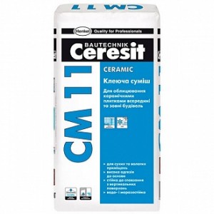 Клей для плитки Ceresit СМ 11 25 кг