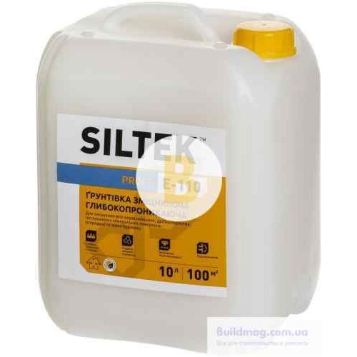 Грунтовка глубокого проникновения Siltek Profi Е-110 10 л