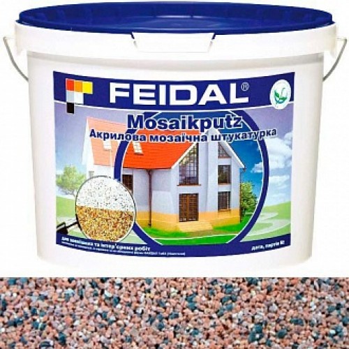 Декоративная штукатурка мозаичная Feidal Mosaikputz mini А15 0,63-2 мм 25 кг в магазине Buildmag Декоративная штукатурка мозаичная Feidal Mosaikputz mini А15 0,63-2 мм 25 кг
