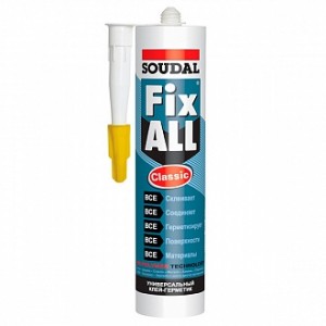 Клей-герметик SOUDAL FIX ALL Classic 290 мл серый