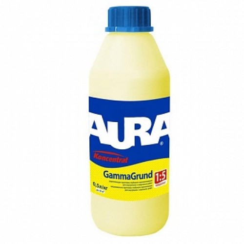 Грунтовка глубокого проникновения Aura Koncenntrat GammaGrund 0.5 л