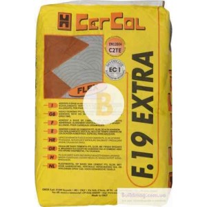 Клей для плитки Cercol F.19 Extra 25 кг