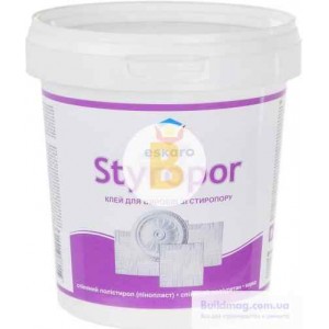 Клей для потолочных плит STYROPOR 1 кг