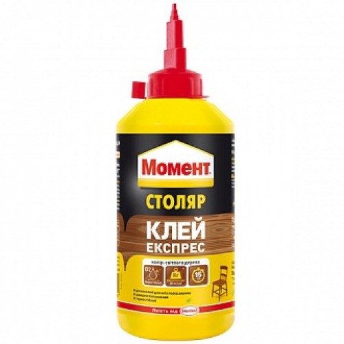 Клей для дерева Момент СТОЛЯР 750г в магазине Buildmag Клей для дерева Момент СТОЛЯР 750г