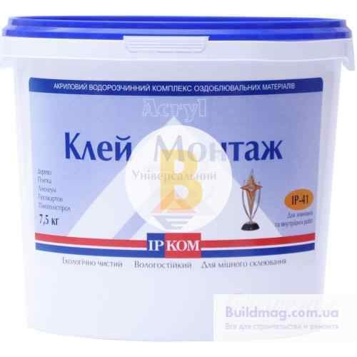 Монтажный клей ІРКОМ ИРКОМ Монтаж 7 кг