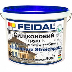 Адгезионная грунтовка Feidal Silikonharz Streichputz 16 кг