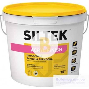 Шпаклевка Siltek Acryl Finish 15 кг