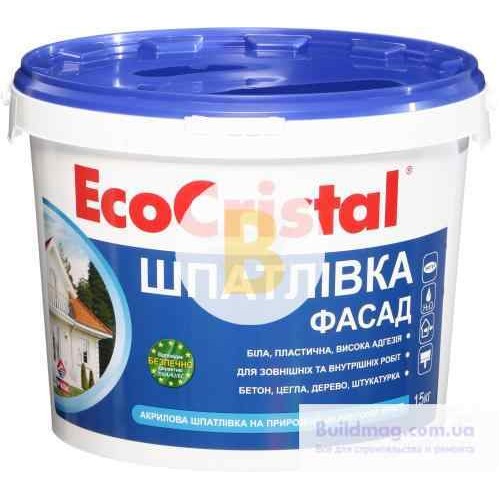 Шпаклевка EcoCristal Фасад ІР-21 в магазине Buildmag Шпаклевка EcoCristal Фасад ІР-21