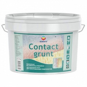 Грунтовка адгезионная Eskaro Contact grunt 3 кг