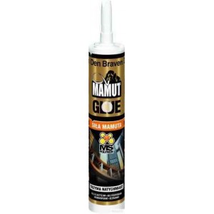 Клей-герметик Den Braven Mamut Glue 290 мл белый