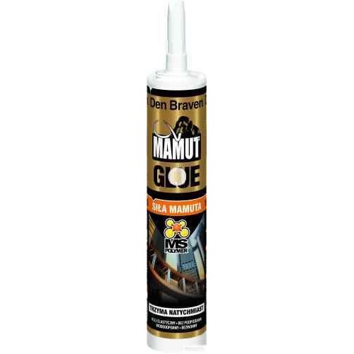 Клей-герметик Den Braven Mamut Glue 290 мл белый