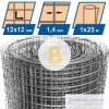 Сетка сварная оцинкованная 12x12x1,4 мм h=1 м