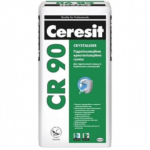 Гидроизоляционная смесь Ceresit СR 90 Crystaliser 25 кг