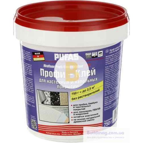 Клей универсальный PUFAS Akafloor TP81 750 г в магазине Buildmag Клей универсальный PUFAS Akafloor TP81 750 г