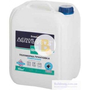 Грунтовка глубокого проникновения Sniezka Acryl-putz GU40 10 л