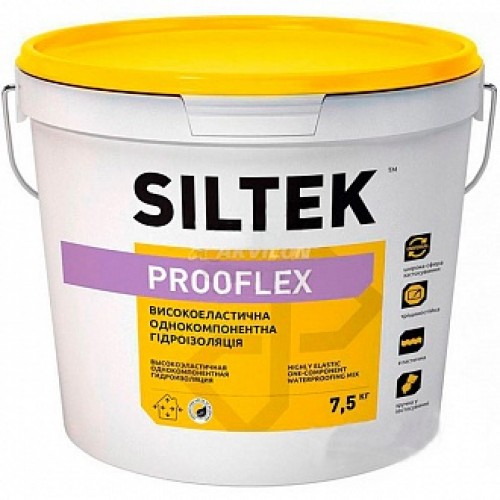 Гидроизоляционная смесь Siltek Prooflex, 7,5 кг в магазине Buildmag Гидроизоляционная смесь Siltek Prooflex, 7,5 кг