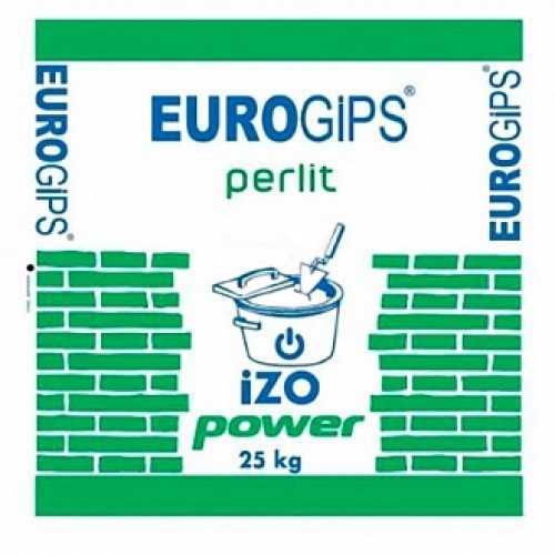 Штукатурка EUROGIPS IzoPover 25 кг в магазине Buildmag Штукатурка EUROGIPS IzoPover 25 кг