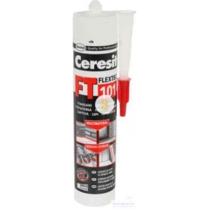 Клей-герметик Ceresit Flextec FT 101 300 мл белый