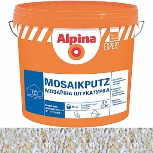 Декоративная штукатурка мозаичная Alpina Expert Mosaikputz 01 1,6-2 мм 16 кг