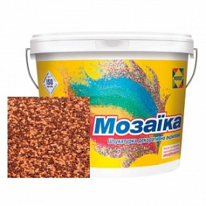 Декоративная штукатурка мозаичная Ферозит Мозаика N-236 1,6 мм 14 кг