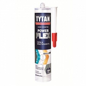 Клей-герметик TYTAN Power Flex 290 мл прозрачный