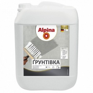 Грунтовка глубокого проникновения Alpina 10 л