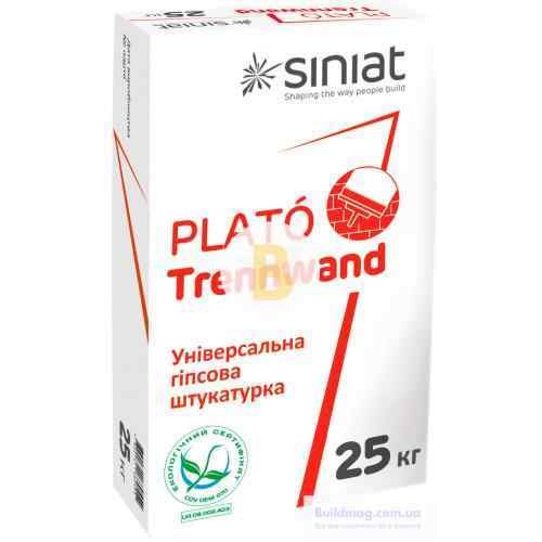 Штукатурка Siniat Plato Trennwand 25 кг в магазине Buildmag Штукатурка Siniat Plato Trennwand 25 кг