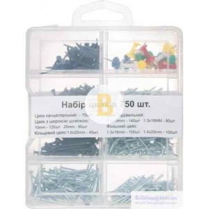 Набор гвоздей 750 шт.