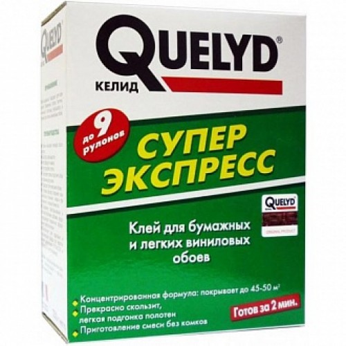 Клей для обоев Quelyd Super Express 250 г в магазине Buildmag Клей для обоев Quelyd Super Express 250 г