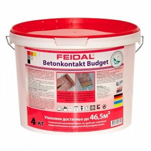 Адгезионная грунтовка Feidal Betonkontakt budget 4 кг