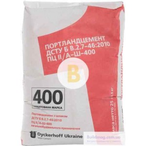 Цемент Dyckerhoff ПЦ ІІ/АШ-400 25 кг