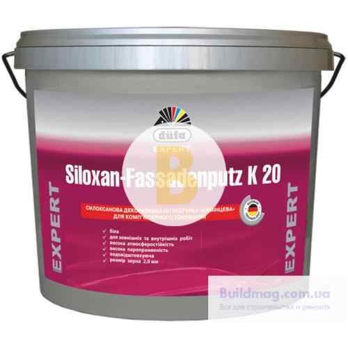 Декоративная штукатурка барашек Dufa Siloxan-Fassadenputz K 20 2 мм 25 кг в магазине Buildmag Декоративная штукатурка барашек Dufa Siloxan-Fassadenputz K 20 2 мм 25 кг