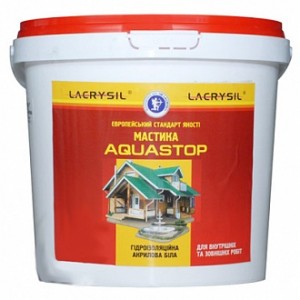Мастика гидроизоляционная Lacrysil AQUASTOP 3 кг