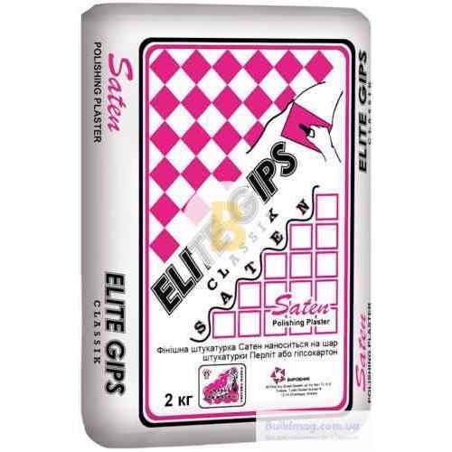 Шпаклевка Elite Gips Saten 2 кг