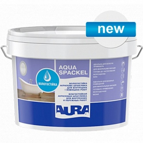Шпаклевка Aura Luxpro Aqua Spackel 4 кг