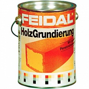 Антигрибковая грунтовка Feidal Holz Grundierung для древесины 5 л