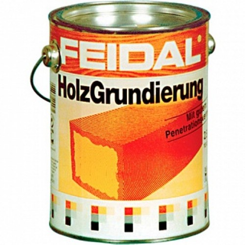 Антигрибковая грунтовка Feidal Holz Grundierung для древесины 5 л в магазине Buildmag Антигрибковая грунтовка Feidal Holz Grundierung для древесины 5 л