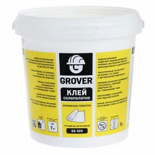 Клей для стеклохолста Eskaro Grover GG 505 1 л в магазине Buildmag Клей для стеклохолста Eskaro Grover GG 505 1 л