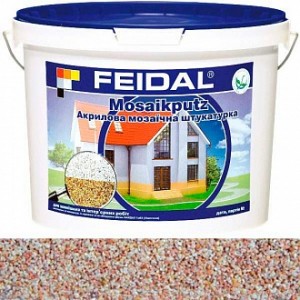 Декоративная штукатурка мозаичная Feidal Mosaikputz mini А13 0,63-2 мм 15 кг