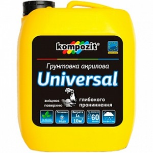 Грунтовка глубокого проникновения Kompozit Universal 5 л