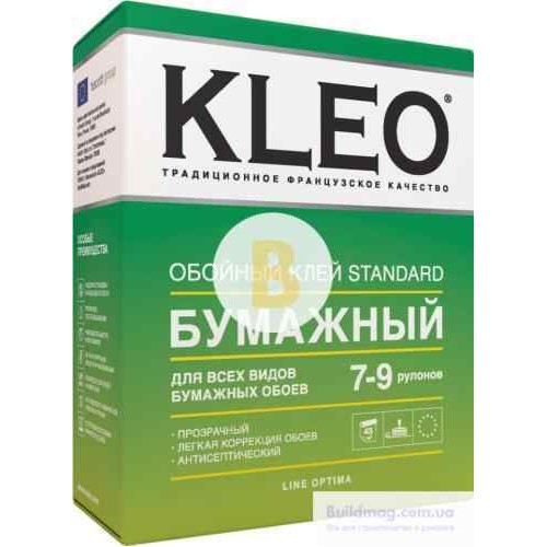 Клей для обоев Kleo Standart 160 г в магазине Buildmag Клей для обоев Kleo Standart 160 г