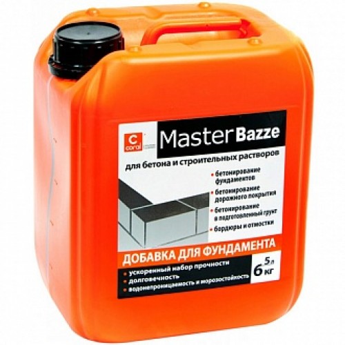 Добавка для фундамента Coral MasterBazze 5 л