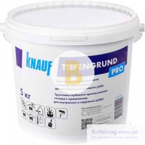 Грунтовка адгезионная Knauf Тифенгрунд 5 кг