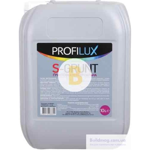 Грунтовка глубокого проникновения PROFILUX S-Grunt 10 л в магазине Buildmag Грунтовка глубокого проникновения PROFILUX S-Grunt 10 л