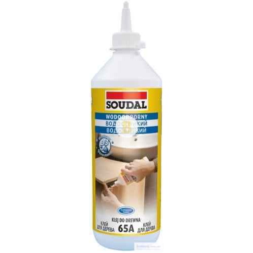 Клей для дерева SOUDAL 65A D3 250г в магазине Buildmag Клей для дерева SOUDAL 65A D3 250г