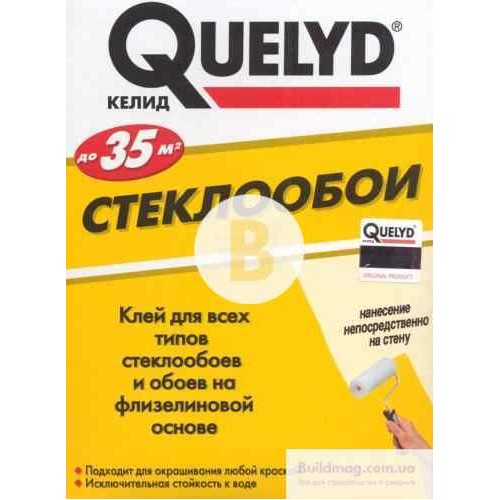 Клей для стеклообоев Quelyd 500 г в магазине Buildmag Клей для стеклообоев Quelyd 500 г