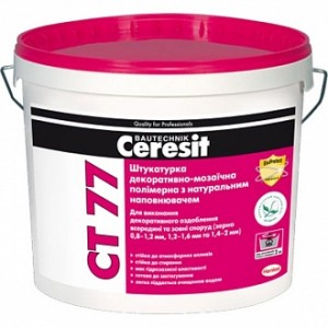 Декоративная штукатурка мозаичная Ceresit CT 77 Sierra 6 1,4-2,0 мм 14 кг